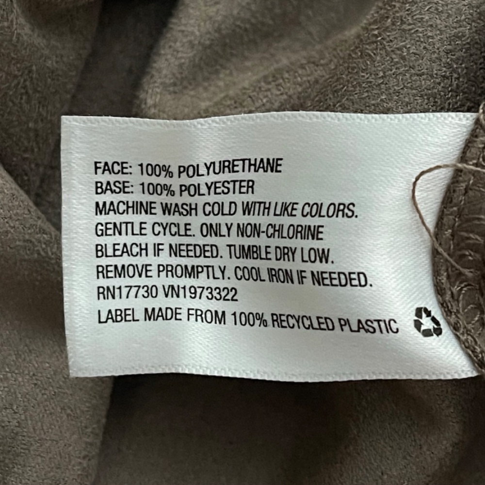3/$21 | WILD FABLE Faux Leather Slip Dress in Dark Taupe Size XS - Picture 16 of 16